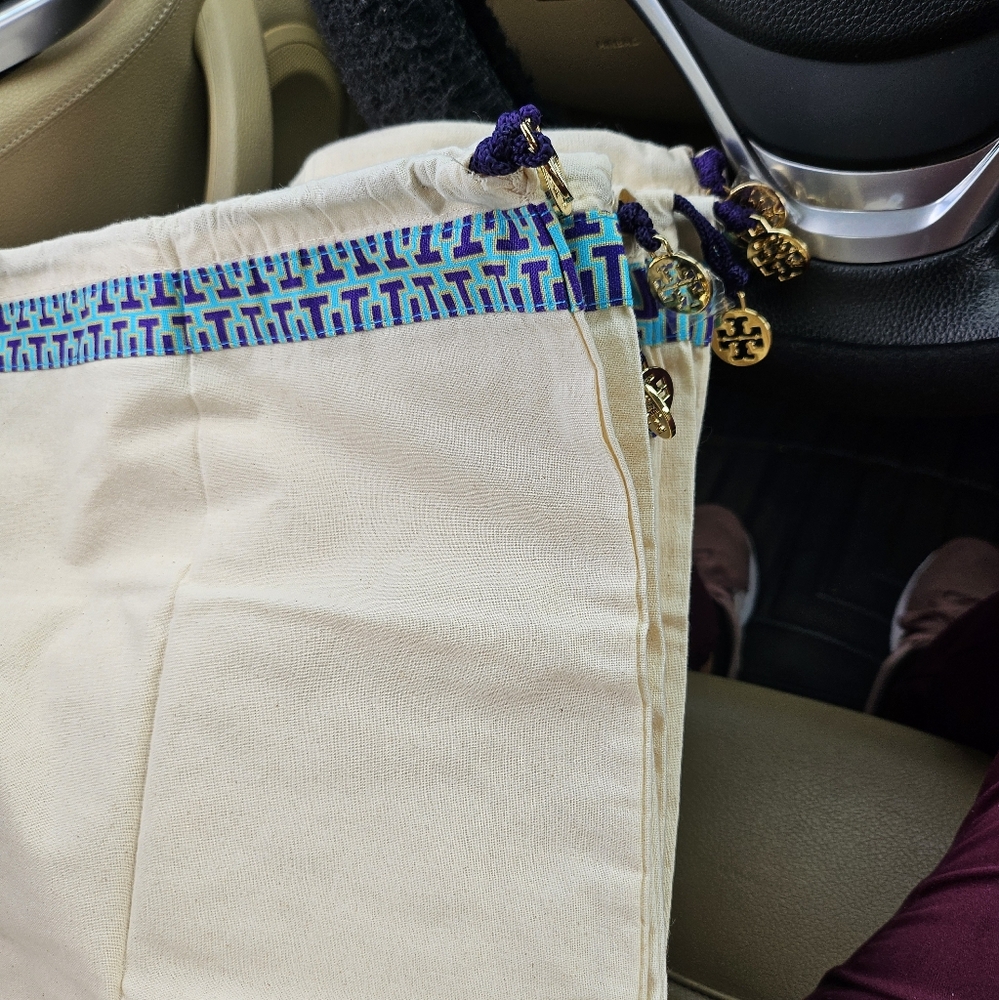 10 canvas tory brush dust bags